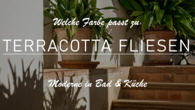 Welche Farbe passt zu Terracotta Fliesen?
