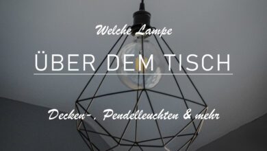 Welche Lampe über dem Tisch? Wie wäre es mit einem klassisch minimalistischen Drahtgestellt in schwarz. Dank der sichtbaren Glühbirne ist das Licht großflächig und direkt über dem Tisch verteilt und sorgt für ideale Lichtverhältnisse.